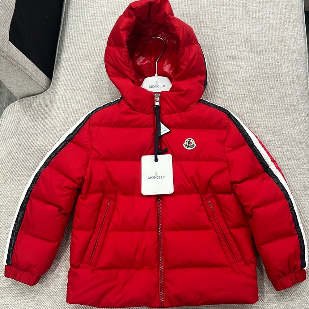 Moncler Unisex Chrale Giubbotto Jacket - Little Kid Size 6A BRAND NEW